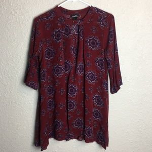 rue 21 long dressy shirt